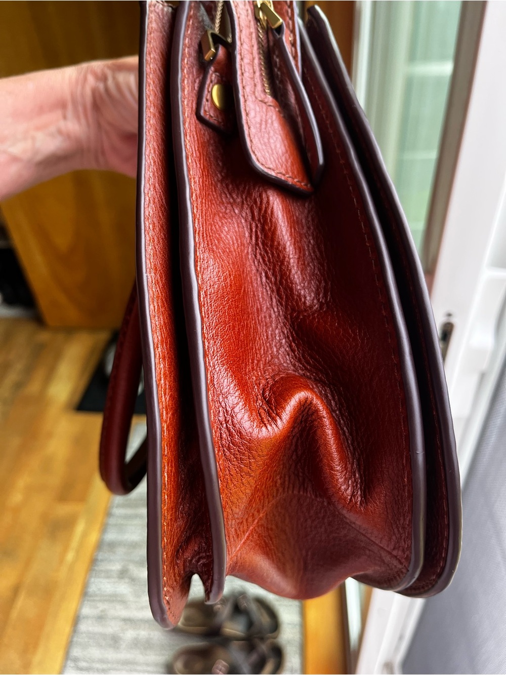 Fossil Ryder Structured Satchel - Picture 9 of 15